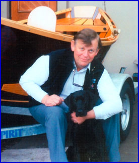 Don Hill, builder and designer of McKenzie Drift Boats.